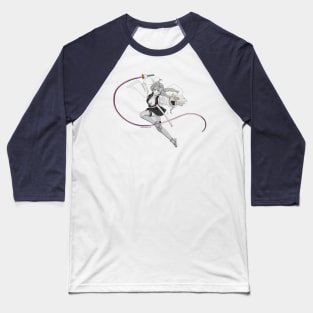 Gray Love Girl Baseball T-Shirt